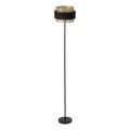 Osram - Põrandalamp DECOR HORNET 1xE27/10W/230V must/kuldne