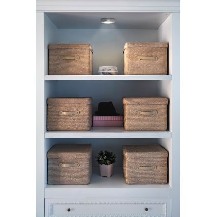 Osram - puutetundlik orientatsioonituli DOT-IT LED/0,2W/3xAAA, läbimõõt 6,8 cm, hõbedane