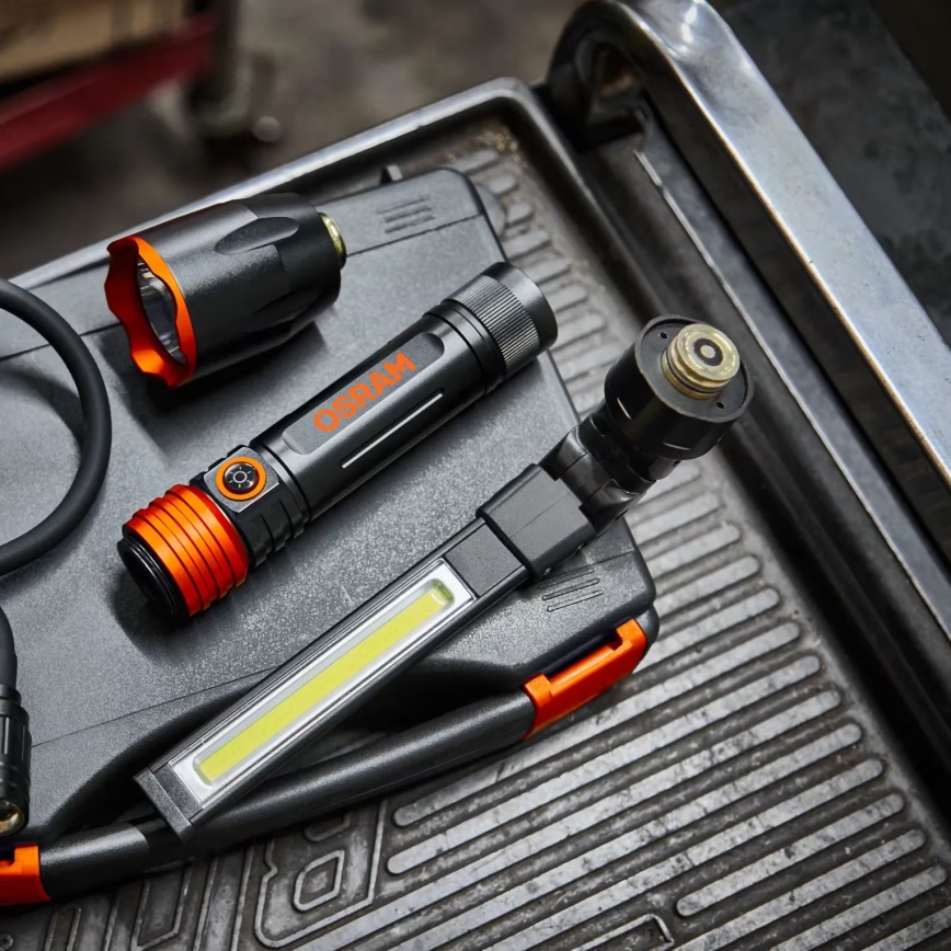 Osram - LED-hämardatav inspektsioonitaskulamp autole 3-ühes LEDINSPECT LED/5W/5V 4000 mAh