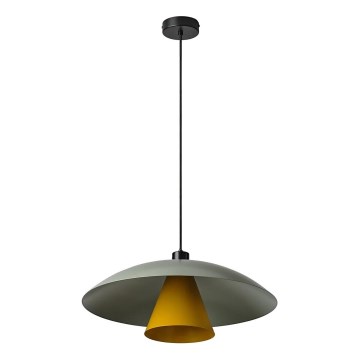 Osram - Ripatsvalgusti kaabliga DECOR FLYING MUSHROOM 1xE27/25W/230V, läbimõõt 50 cm, roheline