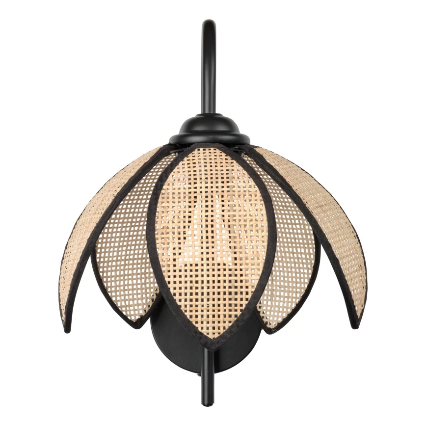 Osram - Seinalamp DECOR RATTAN 1xE27/15W/230V beež/must