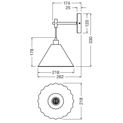Osram - Seinalamp PULP 1xE14/5,5W/230V