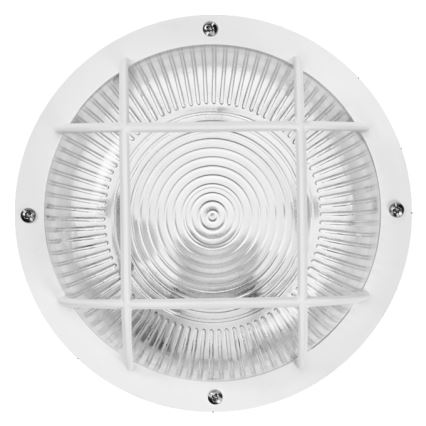 Osram - seinale paigaldatav välisvalgusti BULKHEAD 1xE27/10W/230V, läbimõõt 19 cm, IP54, valge