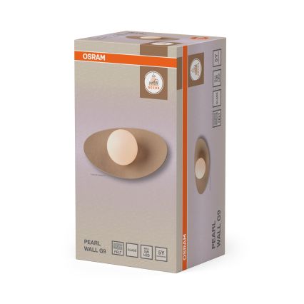 Osram - Seinavalgusti DECOR PEARL 1xG9/5W/230V beež