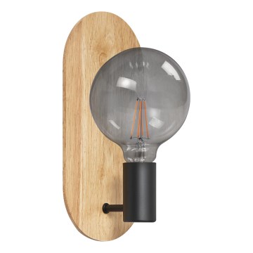 Osram - Seinavalgusti DECOR WOOD 1xE27/8W/230V kummipuit