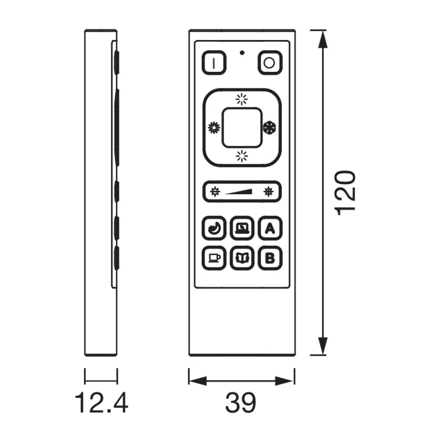 Osram - SMART+ kaugjuhtimispult 3,7V Wi-Fi 600 mAh