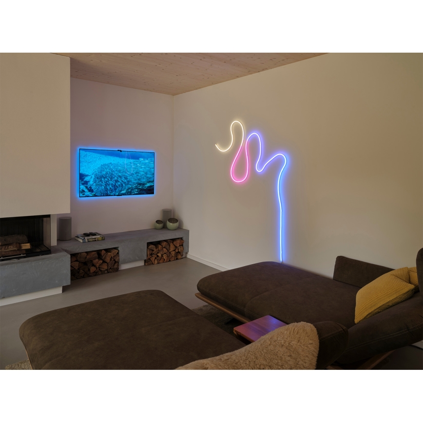 Osram - LED RGB hämardatav välis-LED-riba SMART+ MAGIC 5m LED/24W/230V IP44 Wi-Fi+ kaugjuhtimispult