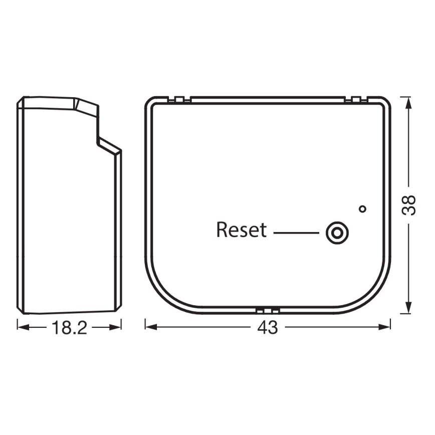 Osram - SMART+ moodul 2-nupulisele lülitile 230V Wi-Fi