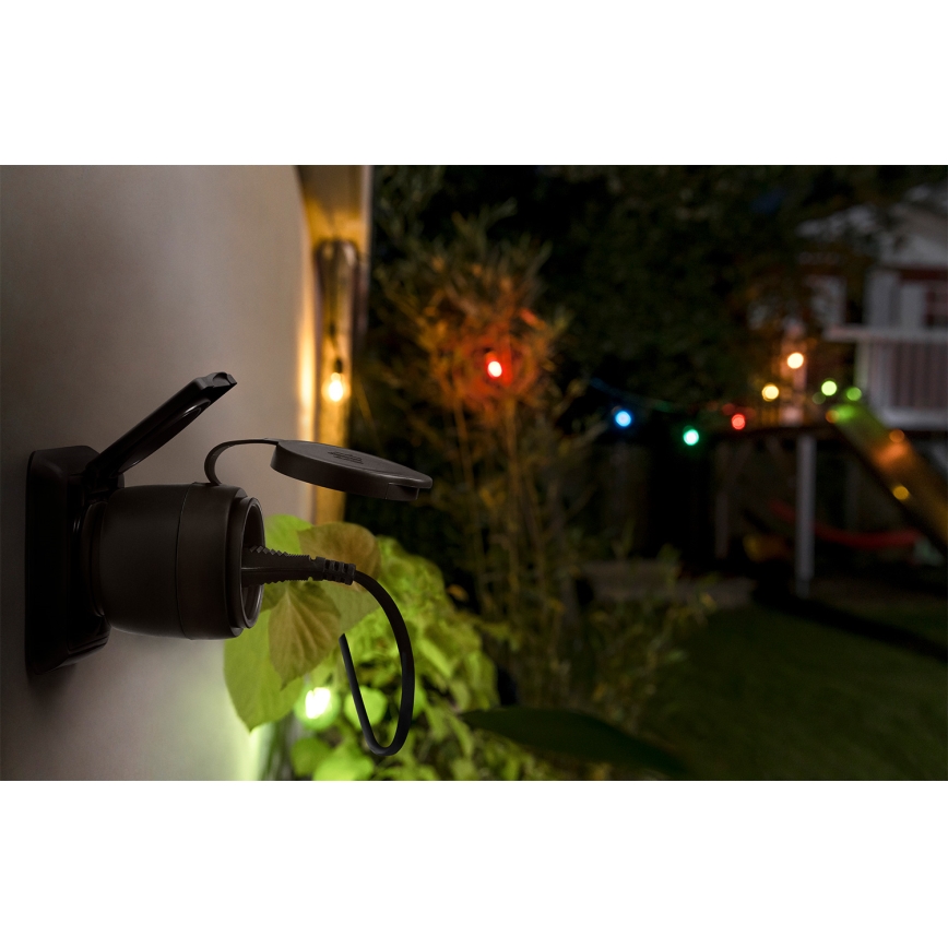Osram - SMART+ nutikas väline SCHUKO pistikupesa 3680W/230V/16A IP44