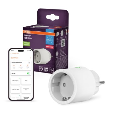 Osram - SMART+ SCHUKO nutipistik 2300W/230V/10A valge