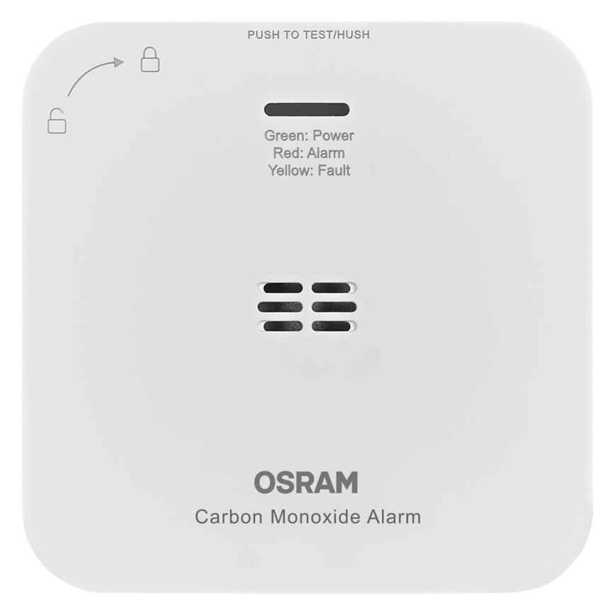 Osram - SMART+ Wi-Fi süsinikmonooksiidiandur 2xAA