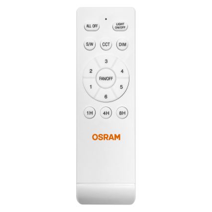 Osram - hämardatav LED-laelamp ventilaatoriga SOLANO LED/26W/230V 3000/4000/6500K + kaugjuhtimispult