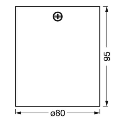 Osram - SPOT suunavalgusti 1xGU10/7W/230V must