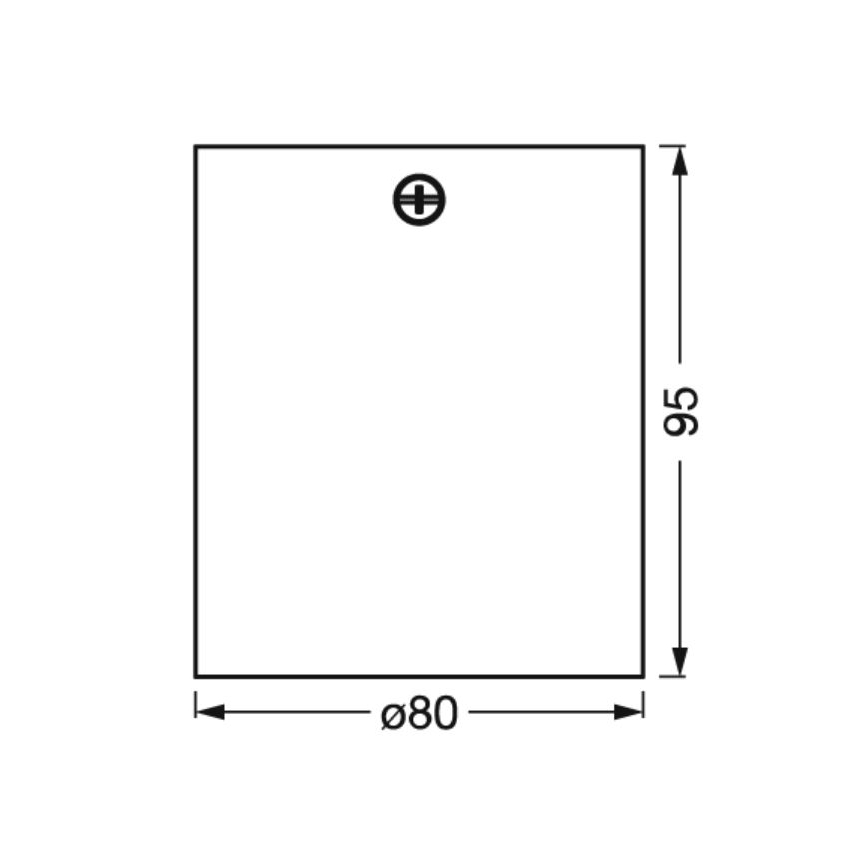 Osram - SPOT suunavalgusti 1xGU10/7W/230V must