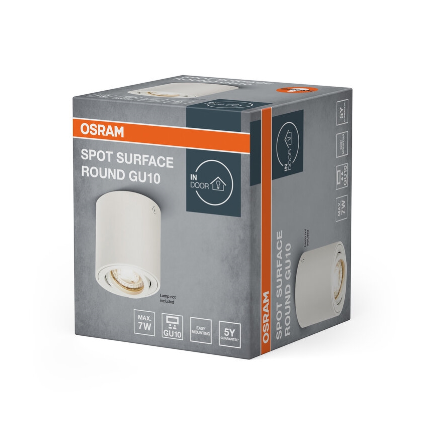 Osram - SPOT suunavalgusti 1xGU10/7W/230V valge