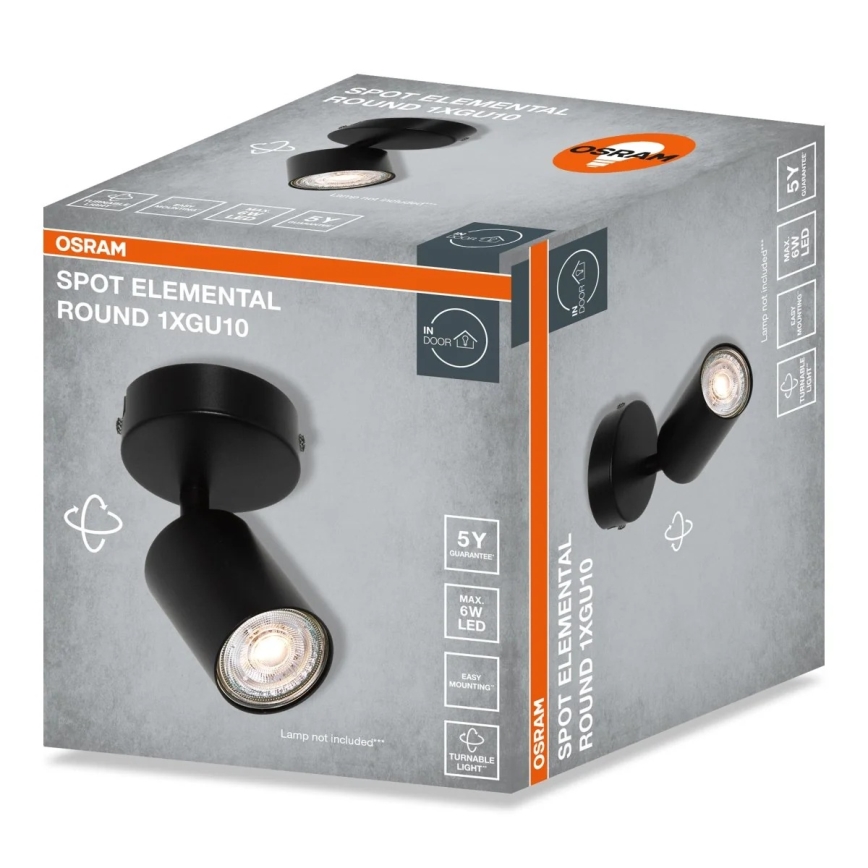 Osram - spottvalgusti ELEMENTAL 1xGU10/6W/230V