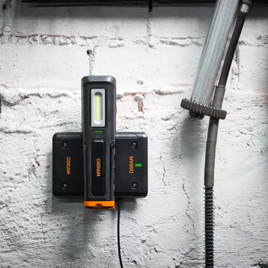 Osram - LED-hämardatav laetav taskulamp LEDINSPECT WIRE-FREE PRO 600 LED/5W/3,7V IP54 2600 mAh