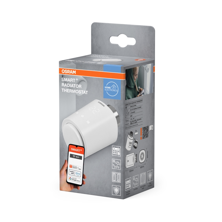 Osram - termostaadipea SMART+ 3xAA Wi-Fi