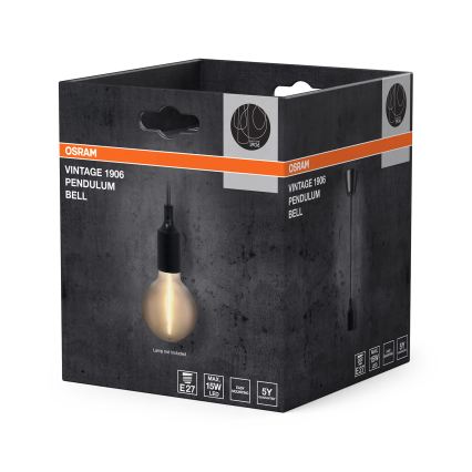 Osram - Toitekaabel PENDULUM BELL 1xE27/15W/230V must