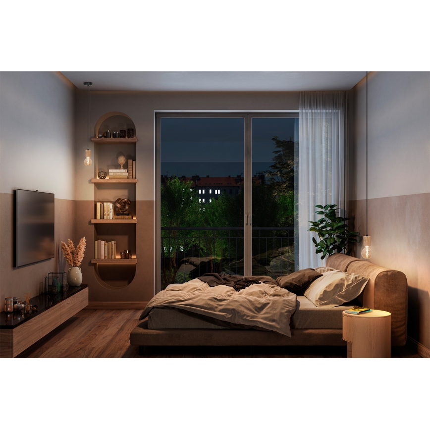 Osram - Toitekaabel PENDULUM CYLINDER 1xE27/15W/230V puit