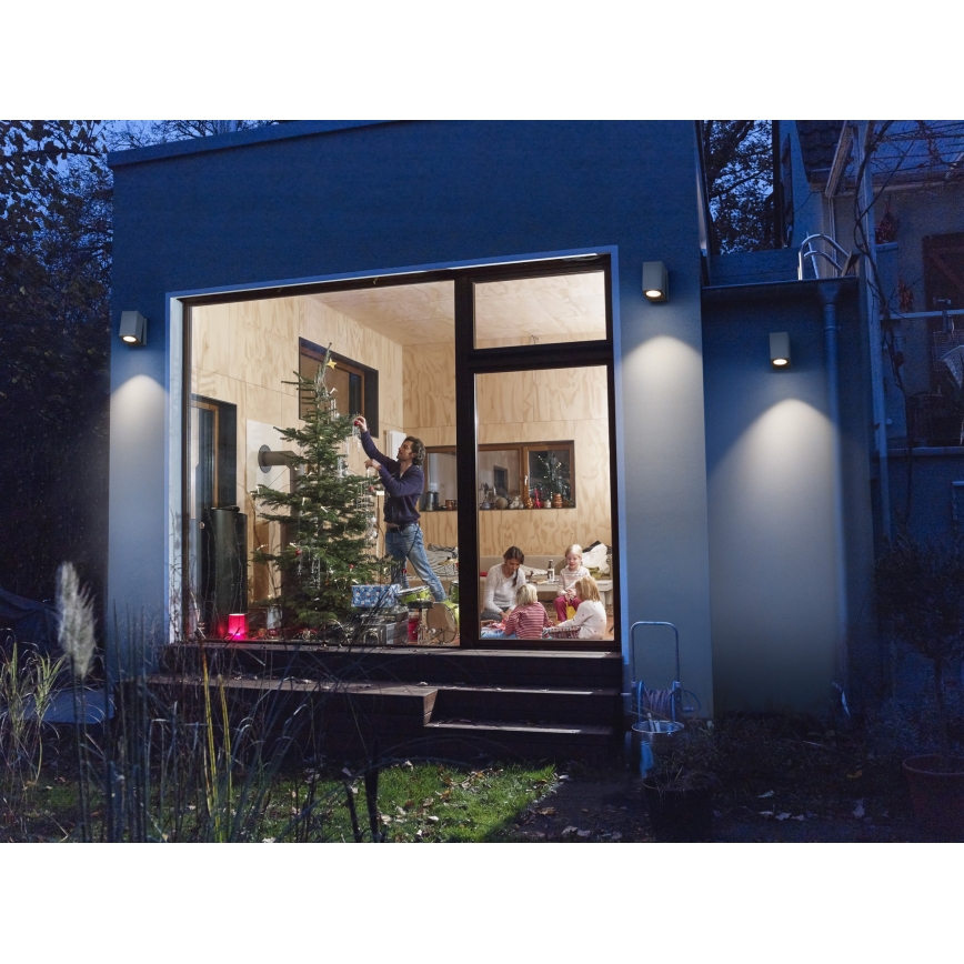 Osram - Väline seinavalgusti ENDURA CLASSIC 1xGU10/35W/230V IP44 hall
