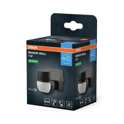 Osram - välis-infrapuna liikumisandur 230V IP44 must