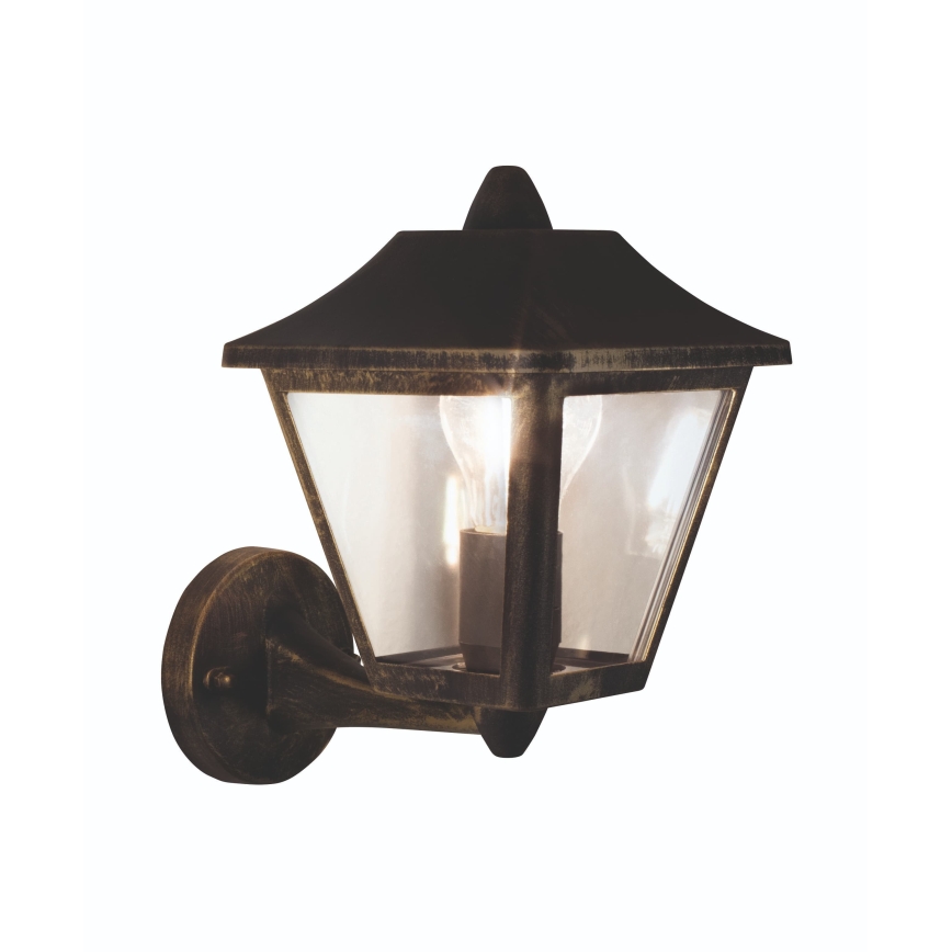 Osram - Välisseinavalgusti TRADITION UP 1xE27/60W/230V IP44 patineeritud/kuldne