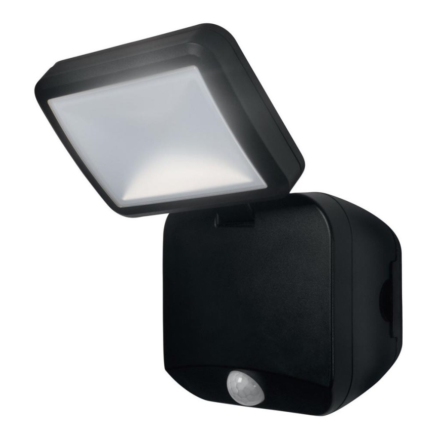 Osram - välisseinale paigaldatav LED-prožektor liikumisanduriga BATTERY LED/4W/4xD IP54