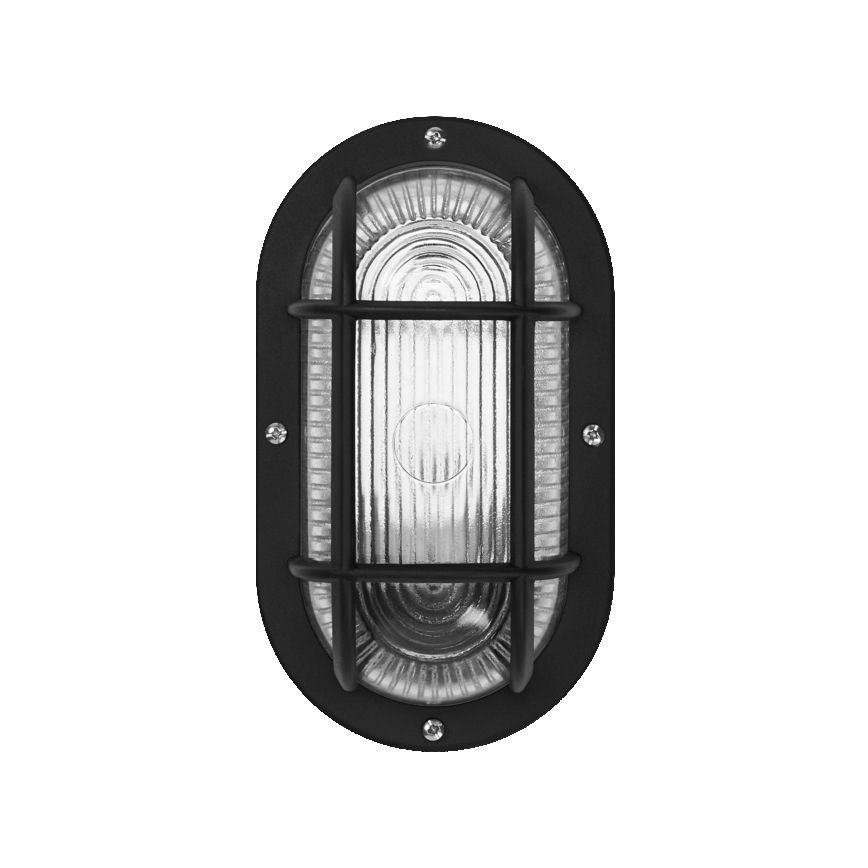 Osram - välisseinale paigaldatav seinavalgusti BULKHEAD 1xE27/10W/230V IP54 must