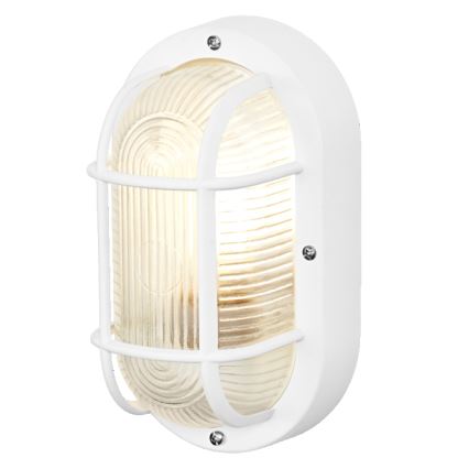 Osram - Välisseinavalgusti BULKHEAD 1xE27/10W/230V IP54 valge