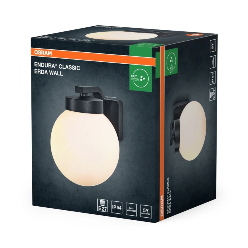 Osram - Välisseinavalgusti ENDURA CLASSIC 1xE27/40W/230V IP54 antratsiit