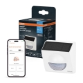 Osram - Välitingimustele mõeldud päikeseenergial töötav liikumisandur SMART+ 3,7 V valge IP65 Wi-Fi 800 mAh