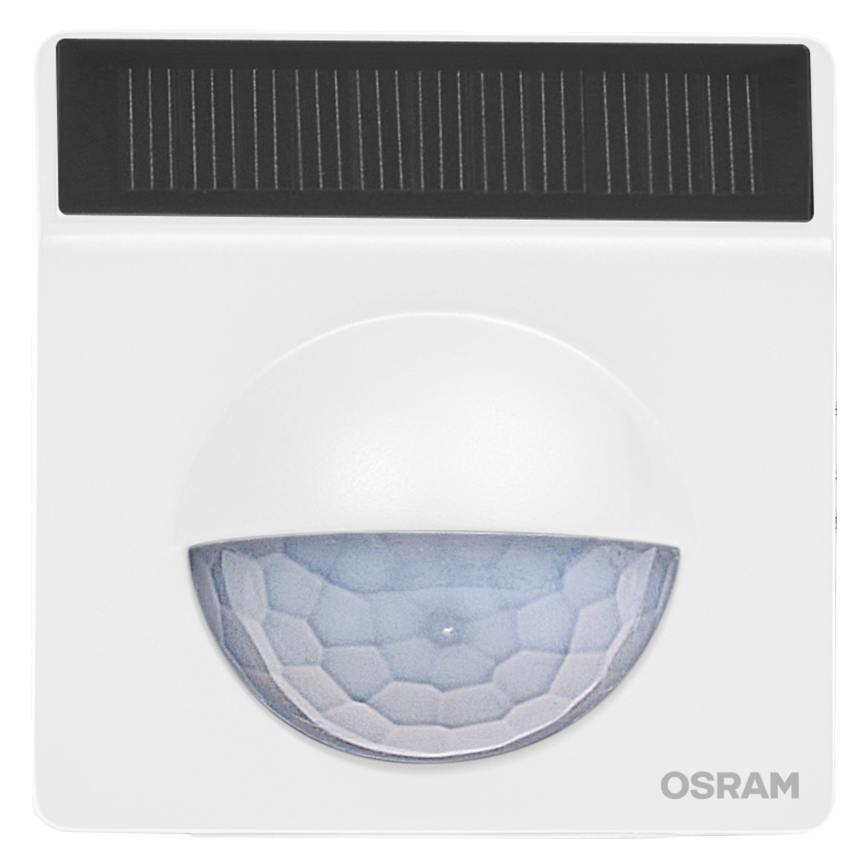 Osram - Välitingimustele mõeldud päikeseenergial töötav liikumisandur SMART+ 3,7 V valge IP65 Wi-Fi 800 mAh