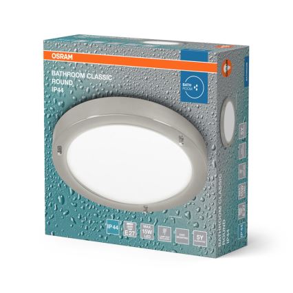 Osram - Vannitoa laelamp BATHROOM CLASSIC 1xE27/15W/230V läbimõõt 31 cm IP44
