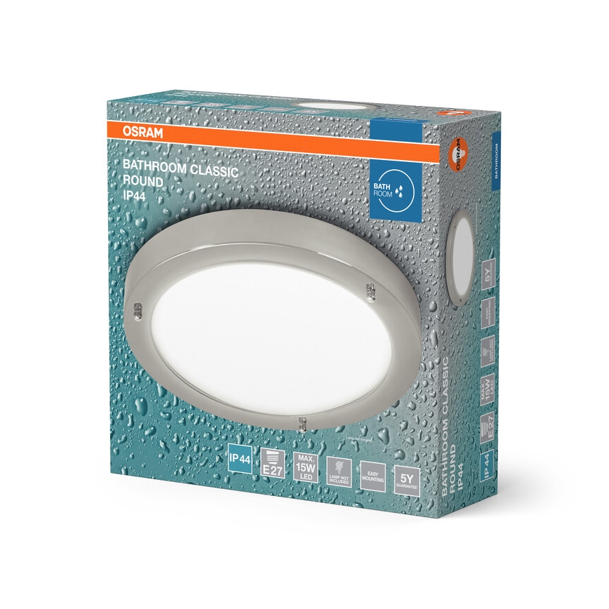 Osram - Vannitoa laelamp BATHROOM CLASSIC 1xE27/15W/230V läbimõõt 31 cm IP44