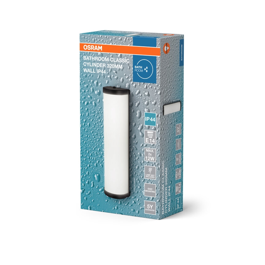 Osram - Vannitoa seinavalgusti BATHROOM CLASSIC 2xE14/12W/230V IP44