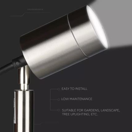 Õuelamp 1xGU10/35W/230V IP44