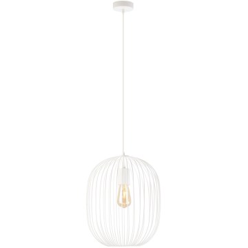 OVELLA kaabliga ripatslühter 1xE27/15W/230V, läbimõõt 34 cm, kreemjas