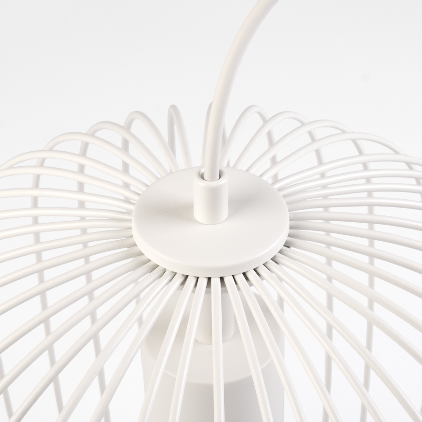 OVELLA kaabliga ripatslühter 1xE27/15W/230V, läbimõõt 34 cm, kreemjas