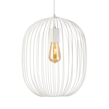 OVELLA kaabliga ripatslühter 1xE27/15W/230V, läbimõõt 34 cm, kreemjas