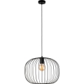 OVELLA ripatslaelamp kaabliga, 1xE27/15W/230V, läbimõõt 46 cm, must