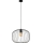 OVELLA ripatslaelamp kaabliga, 1xE27/15W/230V, läbimõõt 46 cm, must