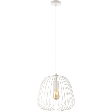 OVELLA rippvalgusti kaabliga 1xE27/15W/230V, läbimõõt 36 cm, kreemjas