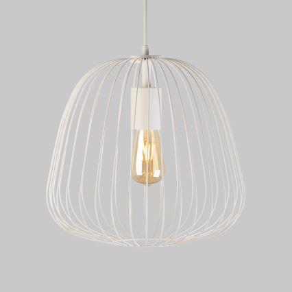 OVELLA rippvalgusti kaabliga 1xE27/15W/230V, läbimõõt 36 cm, kreemjas