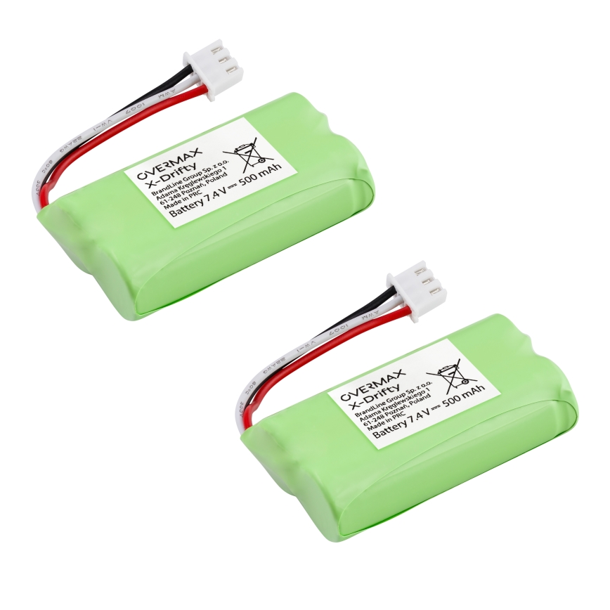 Overmax - kaugjuhitav RC-driftauto X-DRIFT 1000 mAh kollane/lilla