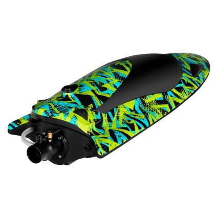Overmax - kaugjuhitav RC-paat X-SURGE 4000 mAh must/roheline