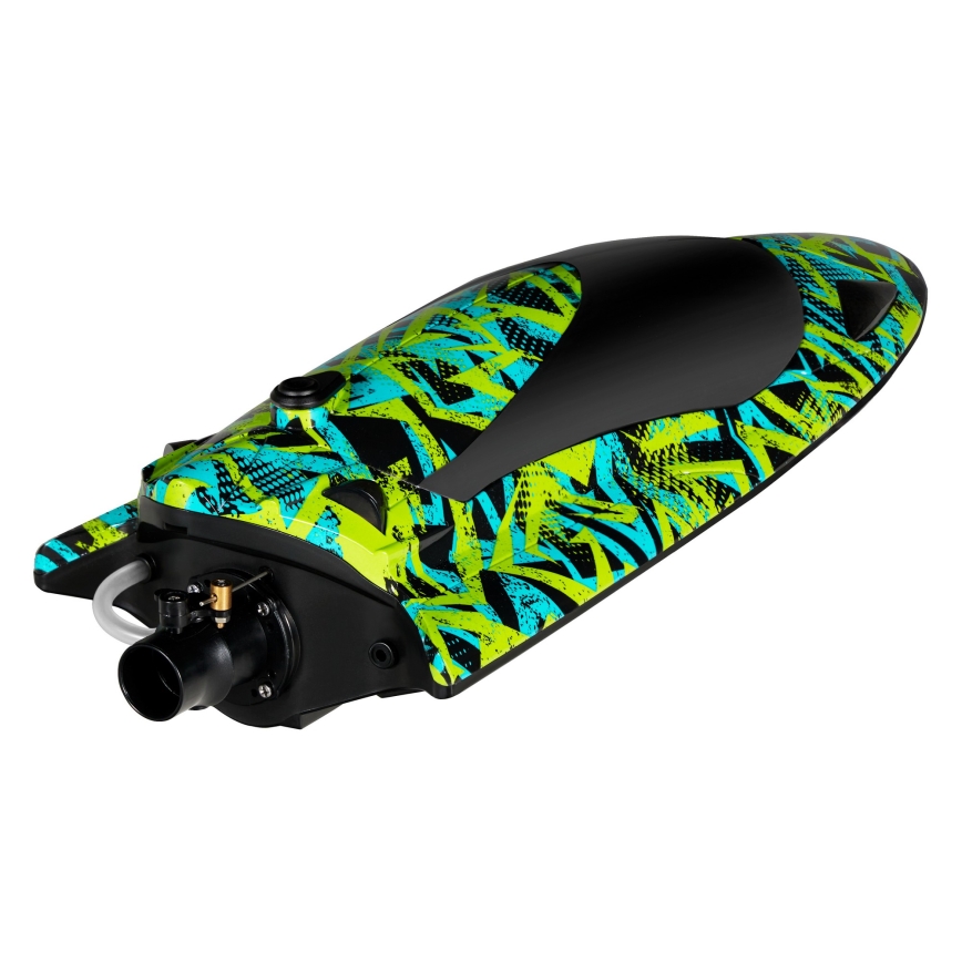 Overmax - kaugjuhitav RC-paat X-SURGE 4000 mAh must/roheline