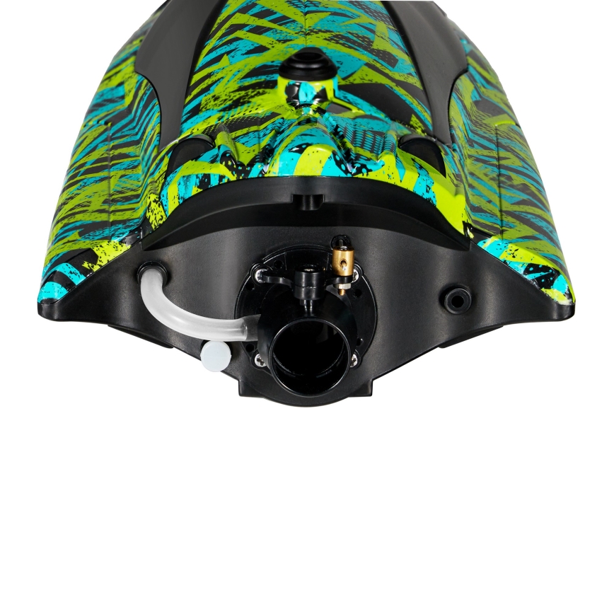 Overmax - kaugjuhitav RC-paat X-SURGE 4000 mAh must/roheline