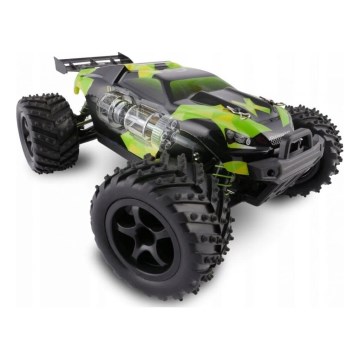 Overmax - kaugjuhtimisega RC-auto X-MONSTER 3.0 1700 mAh must/roheline