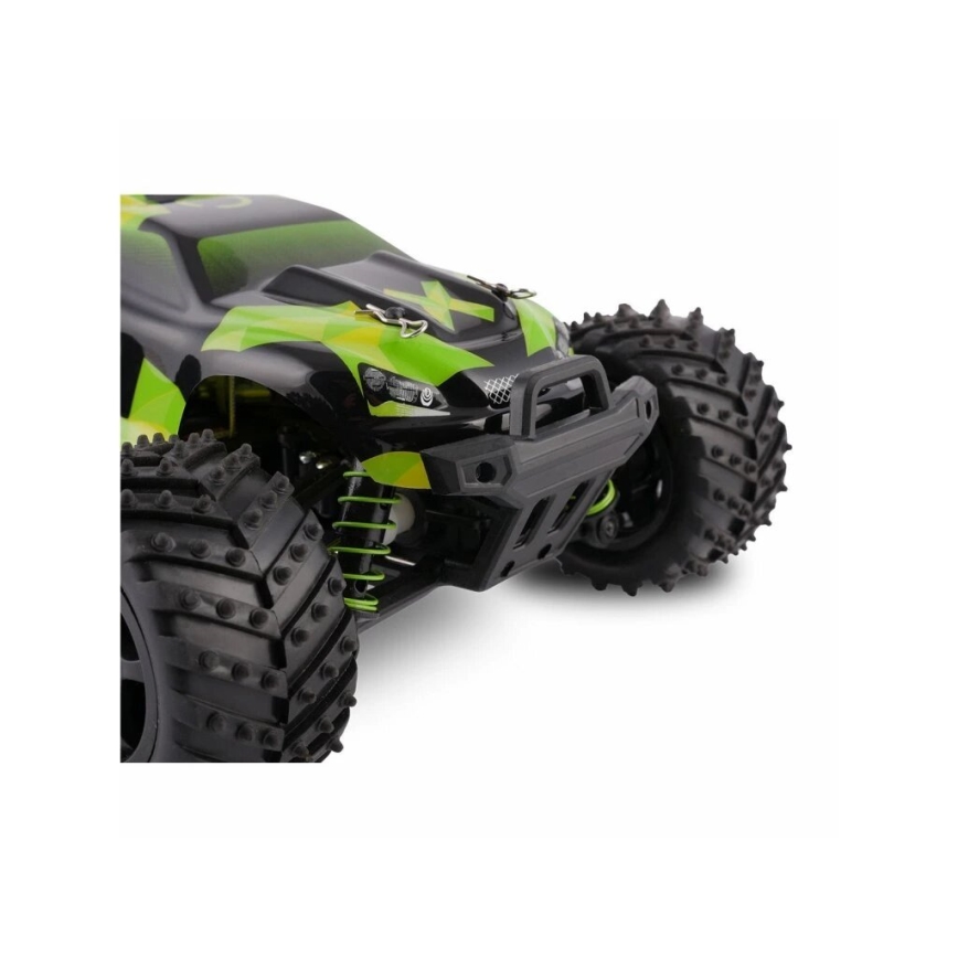 Overmax - kaugjuhtimisega RC-auto X-MONSTER 3.0 1700 mAh must/roheline